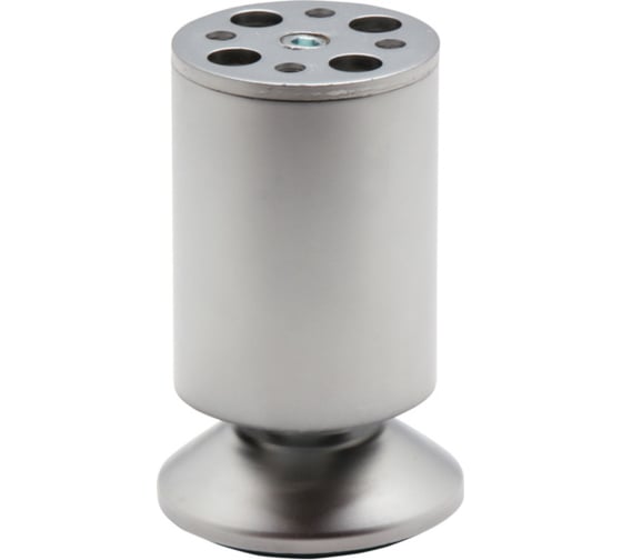 Изображение товара Мебельная регулируемая малая опора Lemax PROF 100 мм, хром N0020-100