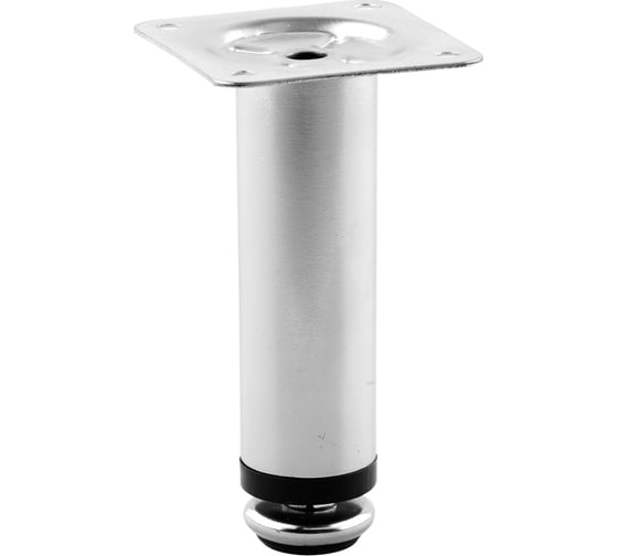 Изображение товара Мебельная регулируемая малая опора Lemax PROF 120 мм, хром N0010-120