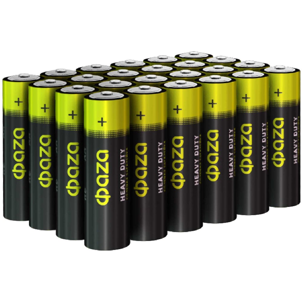 Изображение товара Батарейки AAA солевые Heavy Duty Pack 24 шт ФАZА R03 1.5В
