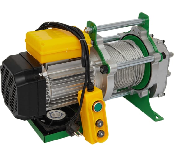 Изображение товара Электрическая лебедка EURO-LIFT kcd pro 750/1500 кг, 60/30 м, u=220 В 00-00004935