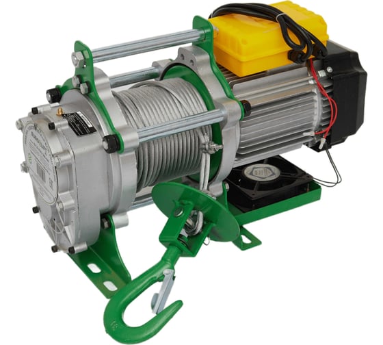 Изображение товара Электрическая лебедка EURO-LIFT kcd pro 300/600 кг, 60/30 м, u=220 В 00-00004932