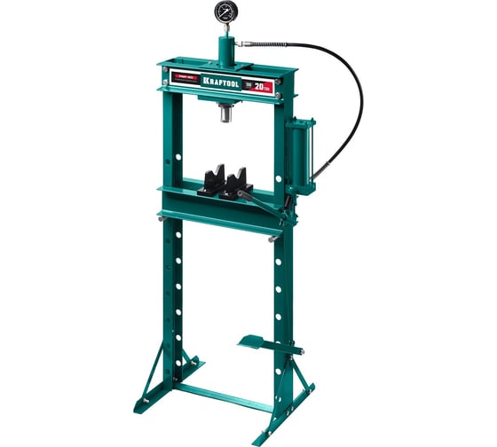 Изображение товара Гидравлический пресс KRAFTOOL PMP-20 20 т, с гидронасосом и манометром 43472-20