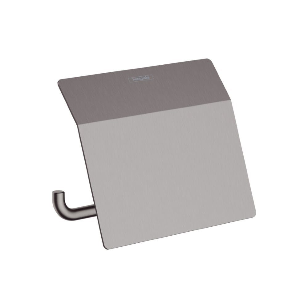 Изображение товара Бумагодержатель Hansgrohe Addstoris шлифованный черный хром 41753340
