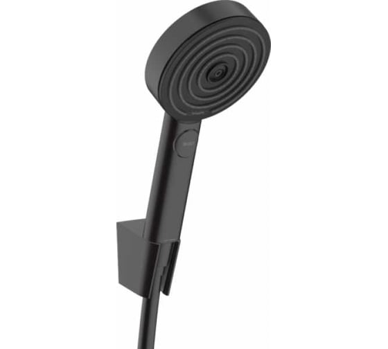 Изображение товара Душевой набор Hansgrohe Pulsify 105 3jet, матовый черный 24303670 00000094538