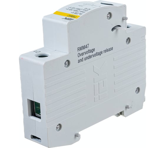 Изображение товара Расцепитель минимального/максимального напряжения РММ47 на DIN-рейку IEK MVA01D-RMM 312297
