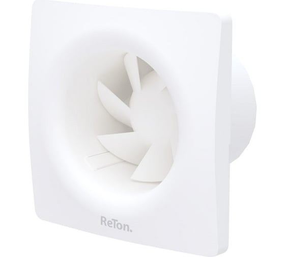 Изображение товара Вытяжной вентилятор RETON Silent-100 Т с таймером и обратным клапаном, Великобритания 197531