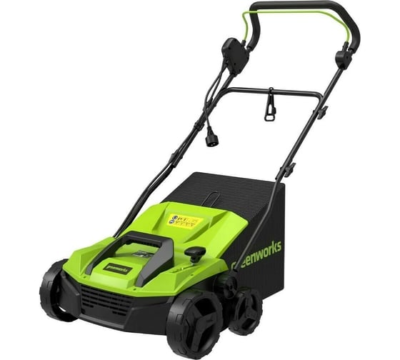 Изображение товара Электрический аэратор-скарификатор GreenWorks 1500W, 36 см 2515507