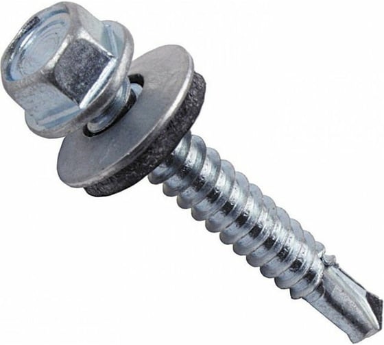 Изображение товара Кровельный саморез Kenner цинк с шайбой EPDM 6,3х51 1500шт ск6351