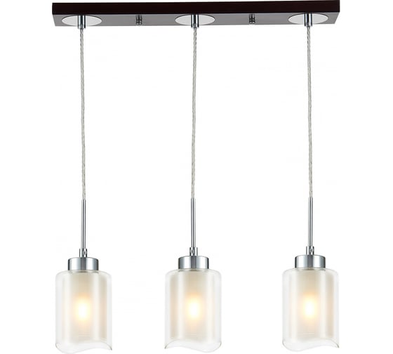 Изображение товара Подвесной светильник Citilux Фортуна Венге Хром CL156232