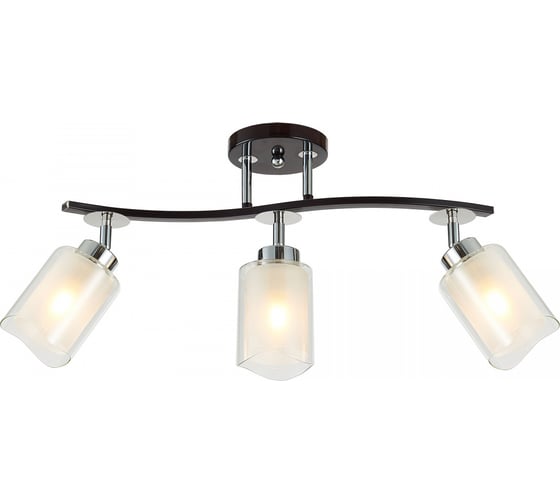 Изображение товара Люстра с поворотными плафонами Citilux Фортуна Венге Хром CL156132