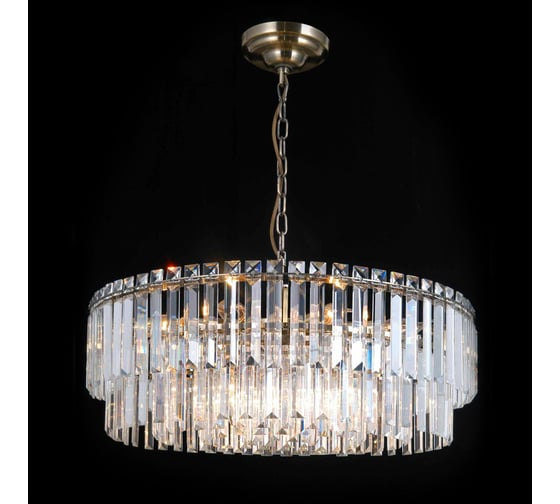 Изображение товара Подвесная люстра Citilux Фонда хрустальная Бронза CL303223