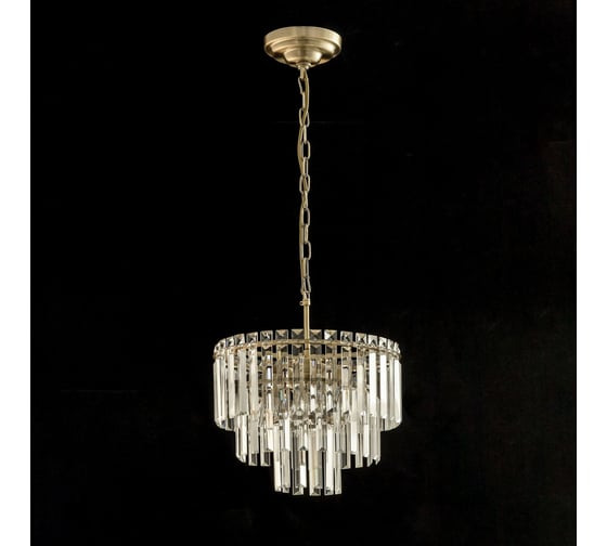 Изображение товара Подвесная люстра Citilux Фонда хрустальная Бронза CL303163