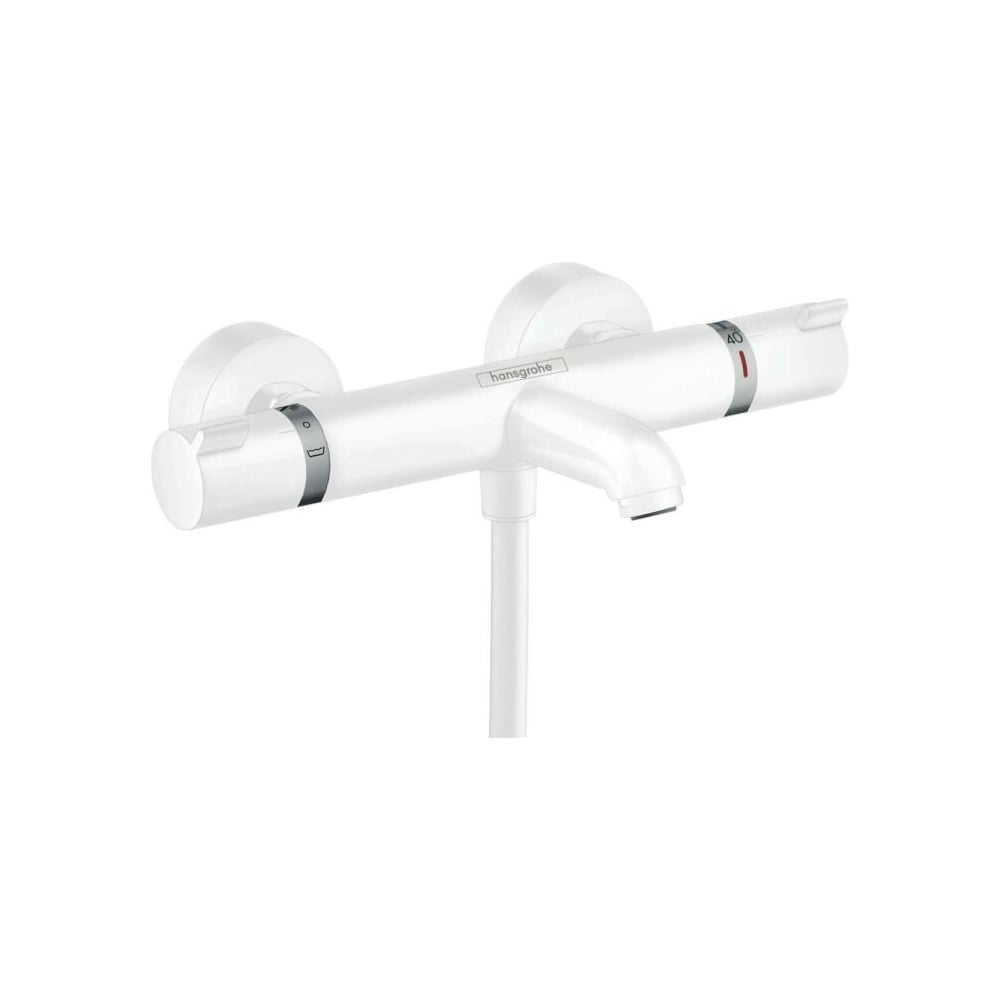 Термостатический смеситель для ванны Hansgrohe, цвет белый 71955 Ecostat comfort 13114700 - фото 1