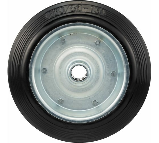 Изображение товара Колесо без опоры (250 мм; ось 25 мм; 210 кг) Стелла 4000-250