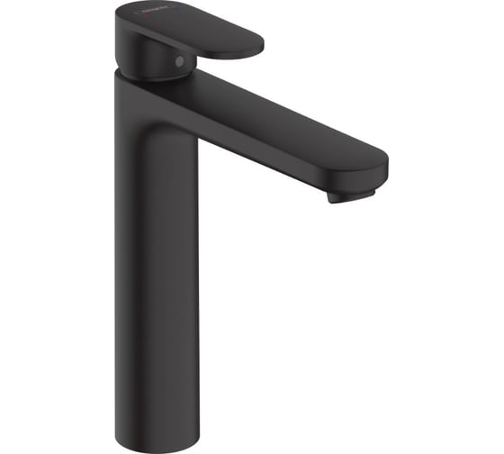Изображение товара Смеситель для раковины Hansgrohe Vernis blend 190, матовый черный 71582670 00000096249