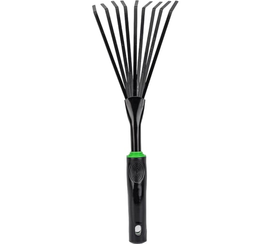 Изображение товара Стальные веерные мини-грабли для листьев, с пластиковой ручкой Gigant GVER-21
