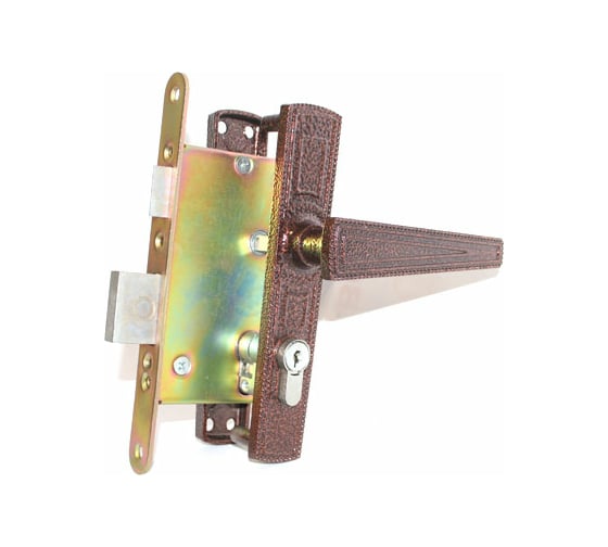 Изображение товара Врезной замок ЗЕНИТ -ЗВ4-3.01 медь 6138 00006138