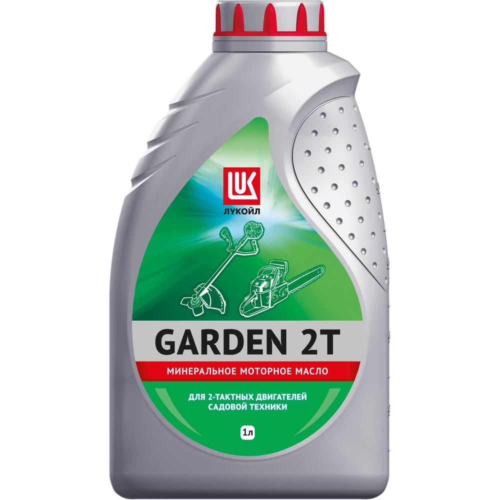 Изображение товара Масло моторное GARDEN 2Т Лукойл 1668258 для двухтактных моторов садовой техники Изображение товара Масло моторное GARDEN 2Т Лукойл 1668258 для двухтактных моторов садовой техники