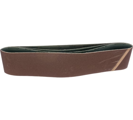 Изображение товара Лента шлифовальная универсальная бесконечная для ЗШС-500 (100х914 мм; Р120; 3 шт.) Зубр 35548-120