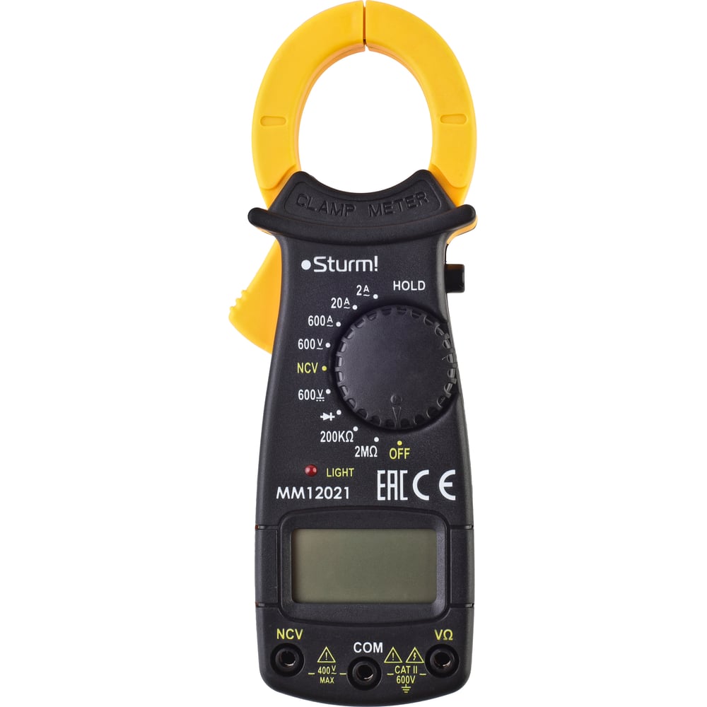 Изображение товара Мультиметр Sturm MM12021 цифровой измерительный прибор для электрооборудования