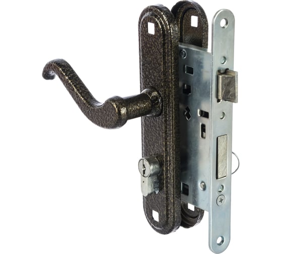 Изображение товара Врезной замок ЗЕНИТ Зенит-ЗВ4-3.02 бронза 09533