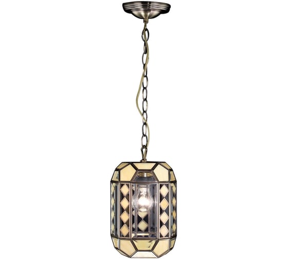 Изображение товара Подвесной светильник Citilux Фасет витражный Бронза CL441111
