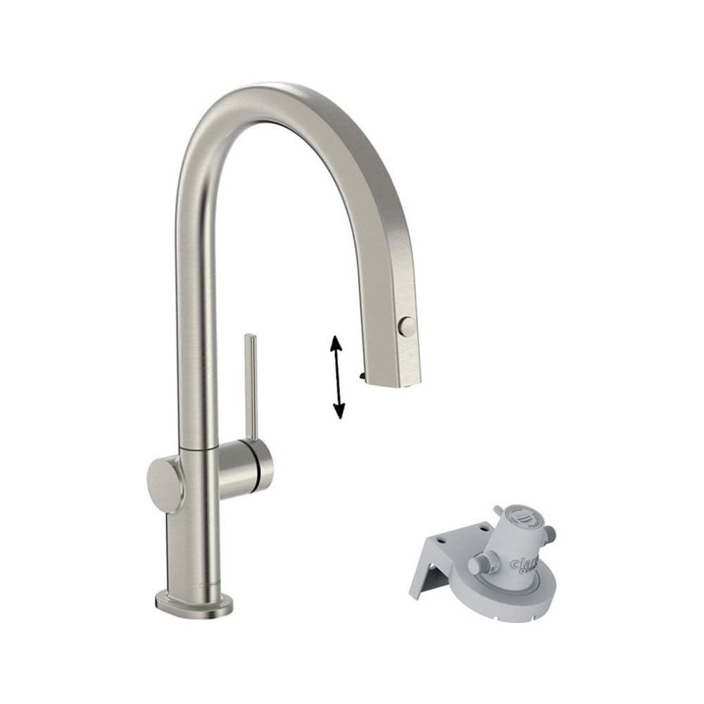Изображение товара Смеситель для кухни Hansgrohe Aqittura m91 210 1j с выдвижным изливом и подключением к фильтру
