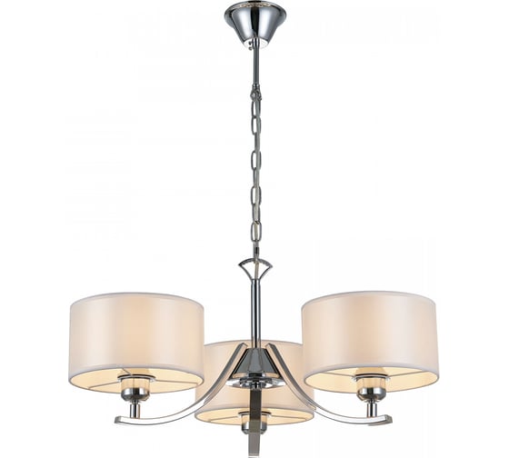 Изображение товара Подвесная люстра Citilux Эвита с белыми абажурами CL466130