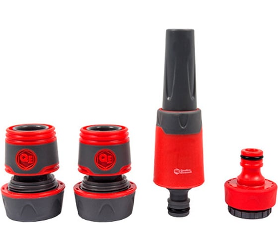 Изображение товара Набор поливочный (19 мм) 4 предмета QUATTRO ELEMENTI 646-201