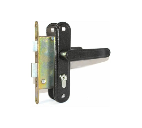 Изображение товара Врезной замок ЗЕНИТ Зенит-ЗВ4-3.03 черный 08780