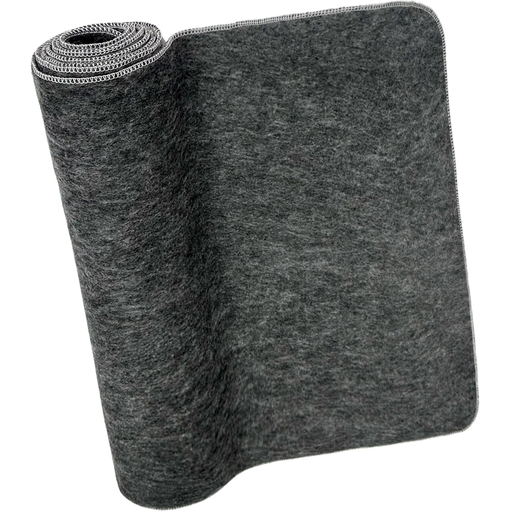 Изображение товара Банный коврик для бани и сауны 180x60 см Бацькина баня, двухсторонний, войлок