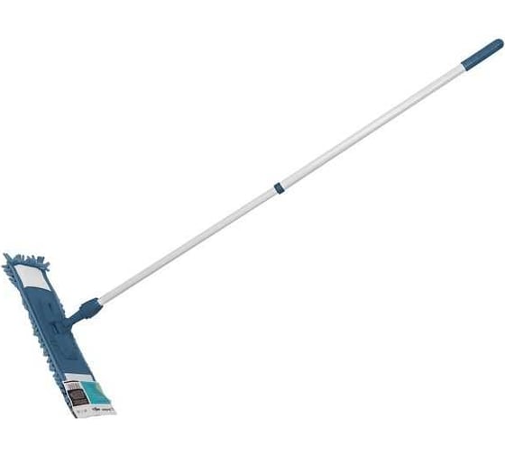 Изображение товара Швабра для пола с насадкой из шенилла PERFECTO LINEA темно-синяя 43-401023