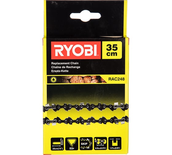 Изображение товара Цепь 35 см для RCS1835/RCS1935 Ryobi RAC248 5132002783
