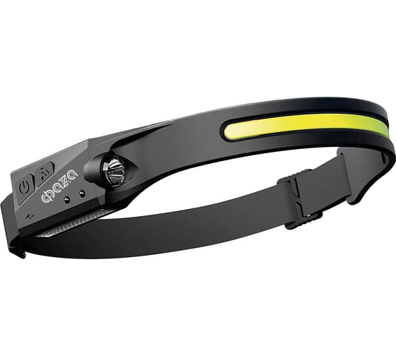 Изображение товара Аккумулятор фонарь налобный ФАZА AccuFH3-L3W/L3W-FLEX 3Вт COB+3Вт XPE 1200мАч с функцией управления жестами 5 режимов 5044937