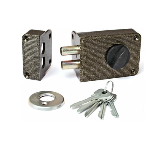 Изображение товара Накладной замок ЗЕНИТ Зенит-ЗН-1-3 бронза 17734