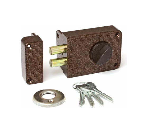 Изображение товара Накладной замок ЗЕНИТ Зенит-ЗН-1-3 медь 17729