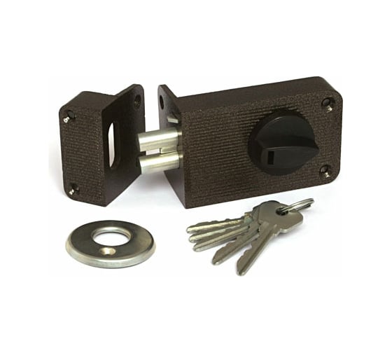 Изображение товара Накладной замок ЗЕНИТ Зенит-ЗН-2-3 бронза 17976