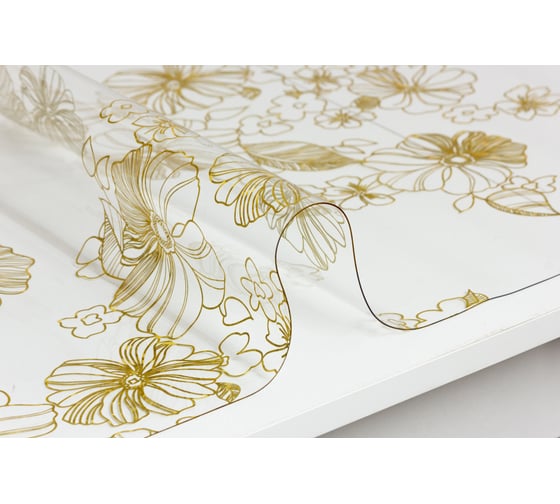 Изображение товара Скатерть Dasch Гибкое стекло Сон императора 0.8 мм, 80x150 см 11980