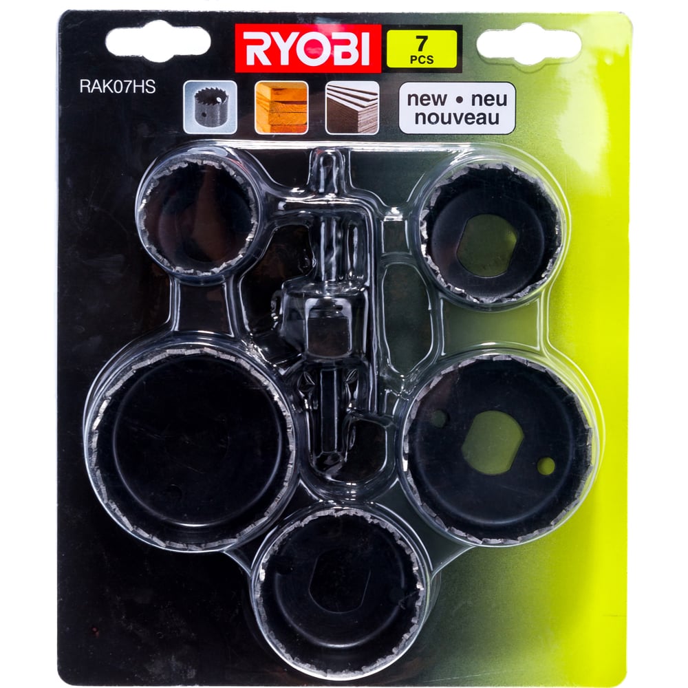  Набор пильных коронок Ryobi