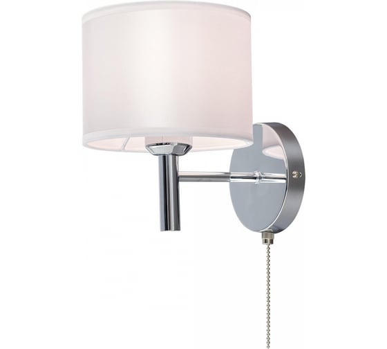 Изображение товара Бра Citilux Аврора с белым абажуром и выключателем CL463310