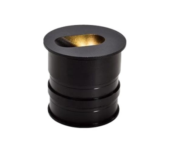 Изображение товара Встраиваемое бра DesignLed для подсветки лестницы/пола floor r черный 3Вт 3000К ip54 GW-R612-3-BL-WW