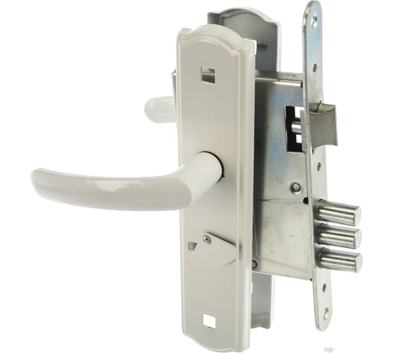 Изображение товара Врезной сувальдный замок AVERS ЗВ9-4-1-4 белый 20748
