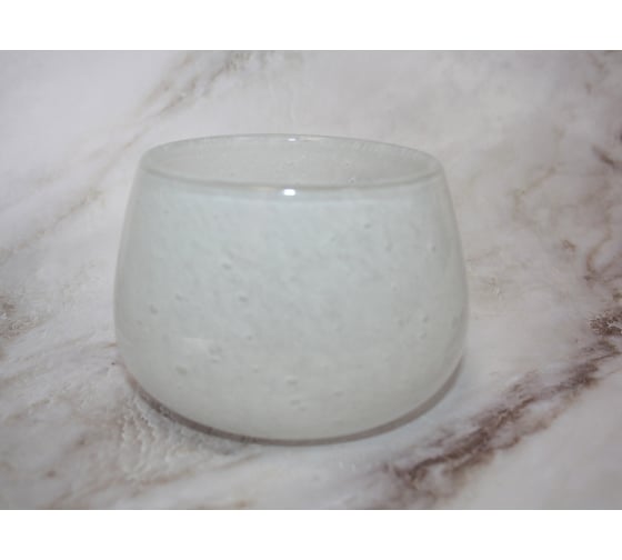 Изображение товара Ваза SCHEURICH Ava стекло, d 11 см, h 9 см, белый 068316