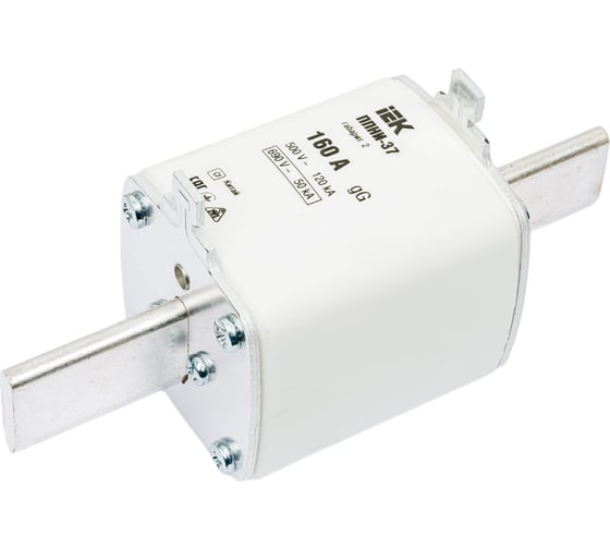 Изображение товара Плавкая вставка ППНИ-37 160А габарит 2 IEK DPP40-160 101329