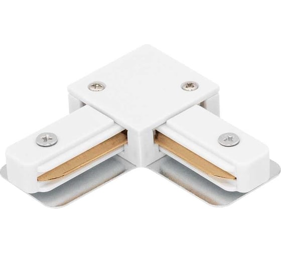 Изображение товара Коннектор для трековых систем DesignLed белый CN2-WH-L