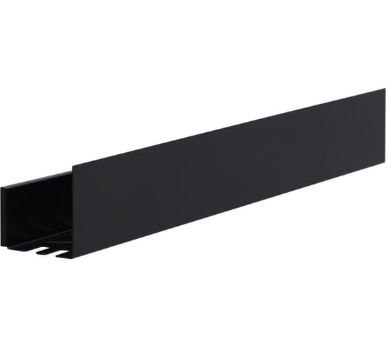 Изображение товара Полка Aquanet Магнум 900x120x100 мм, с крючками, черный матовый 00302222