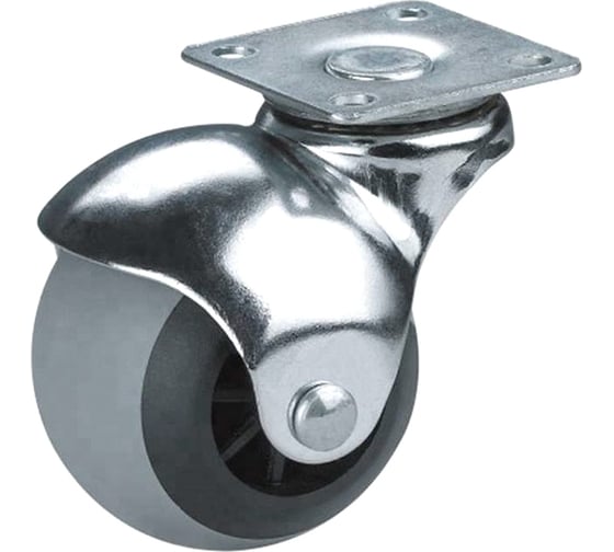 Изображение товара Колесная опора lemax PROF шар d=50, без стопора, площадка 38x38 KLS-03-D50