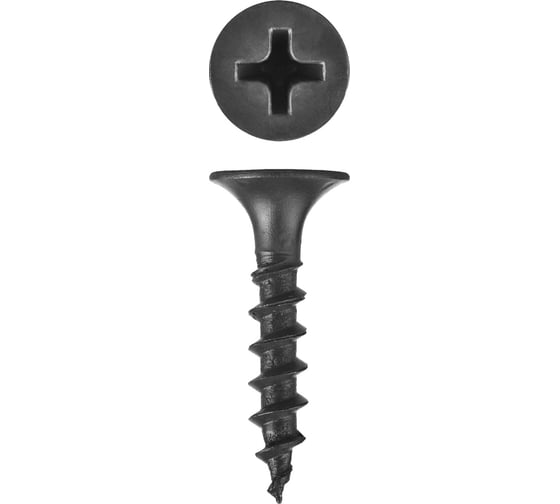 Изображение товара Саморезы СГД гипсокартон-дерево ЗУБР 19х3.5 мм, 80 шт., фосфатированные 300036-35-019