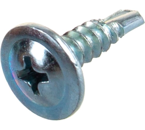 Изображение товара Саморезы с прессшайбой и сверлом по листовому металлу до 2 мм Зубр PH2 4,2х16 мм 35шт 300216-42-016