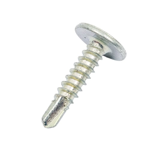 Изображение товара Саморезы с прессшайбой и сверлом по листовому металлу до 2 мм Зубр PH2 4,2х19 мм 30шт 300216-42-019